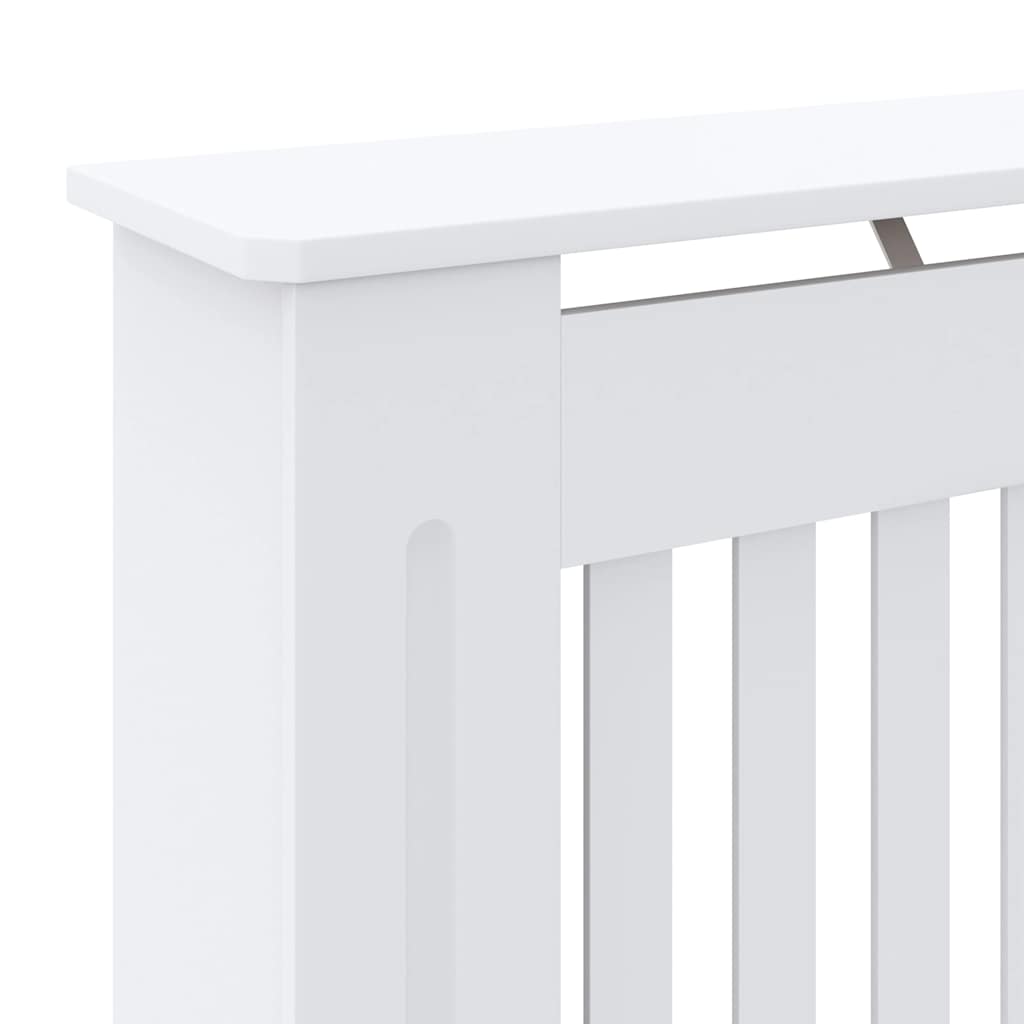 Holzwerkstoff Heizkörper-Abdeckung Heizkörperverkleidung 112 cm, weiß
