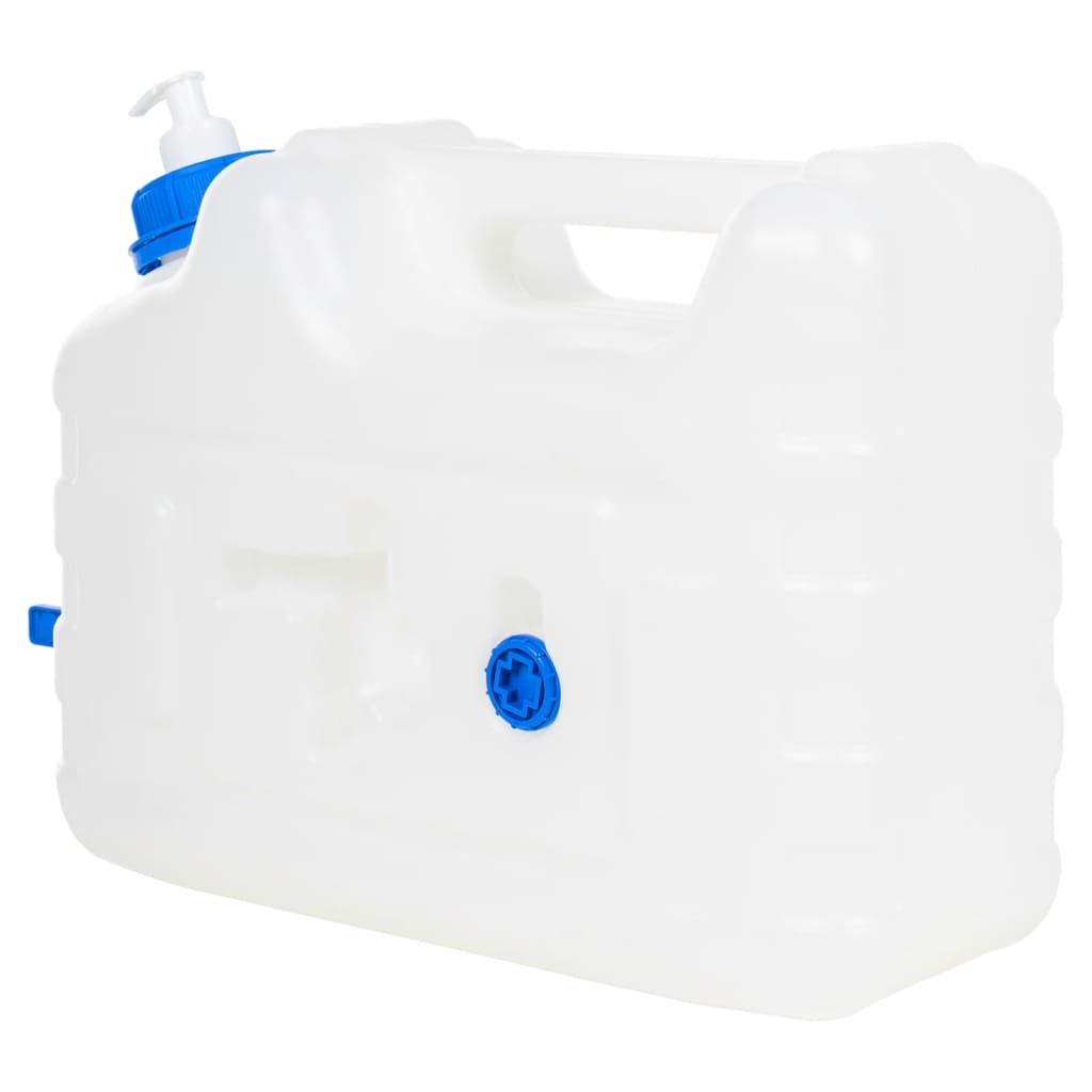 Wasserbehälter mit Hahn Transparent 10 L Kunststoff