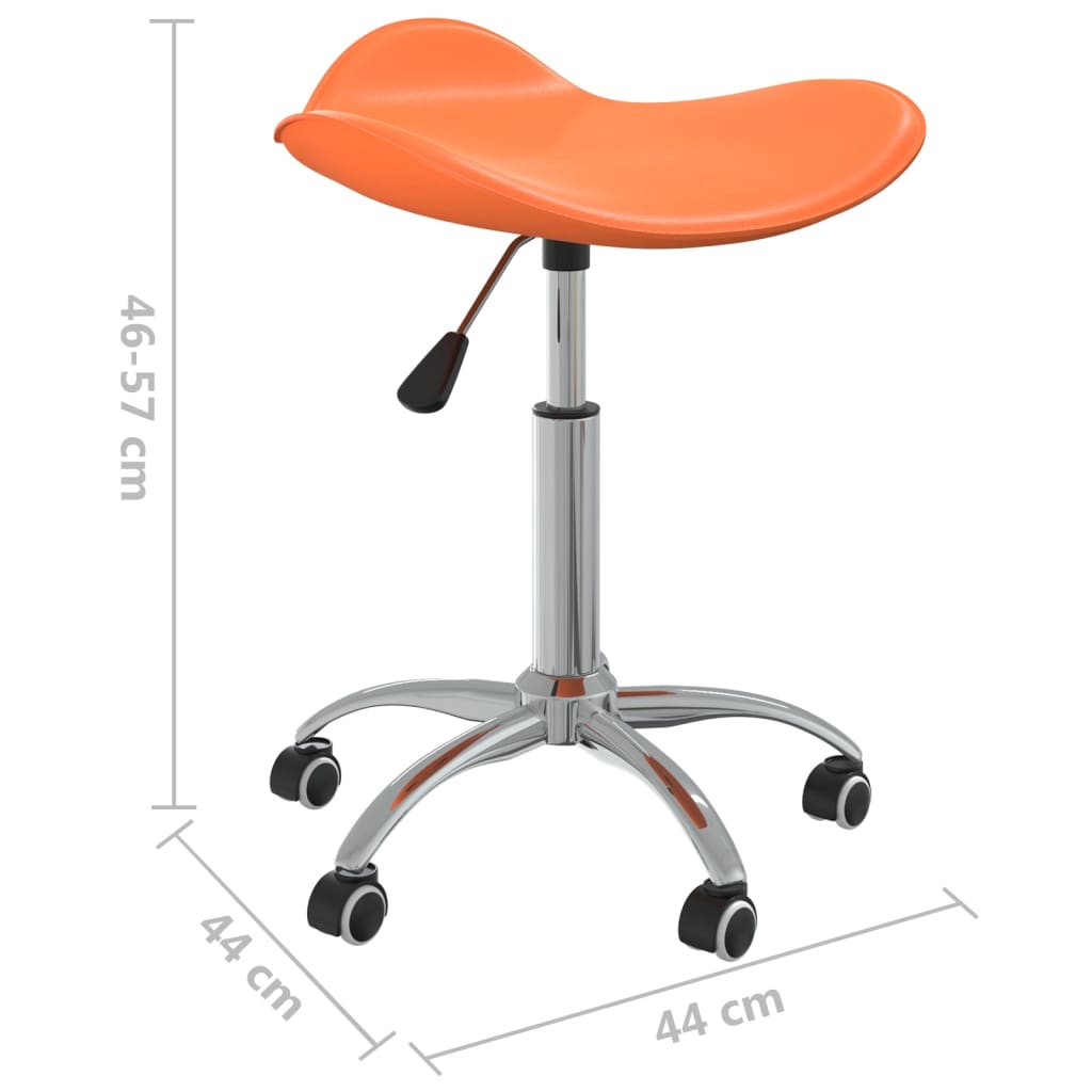 Bürostuhl Creme Kunstleder