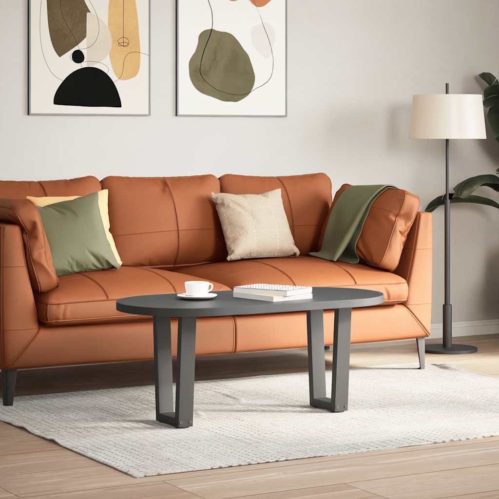 Couchtischbeine V-Form 2 Stück Schwarz 30x(30-31,3) cm Stahl