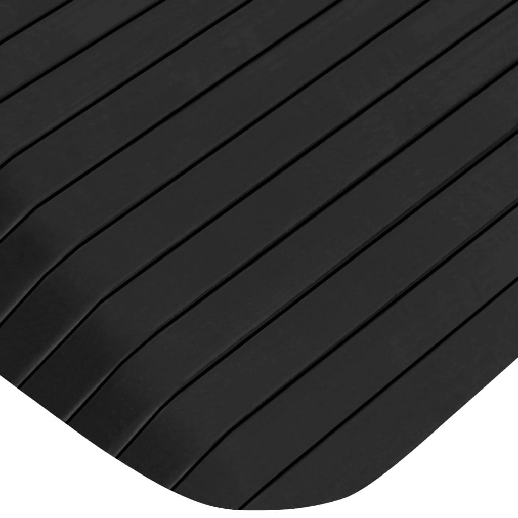 Schwellenrampe 110x21x2,5 cm Gummi