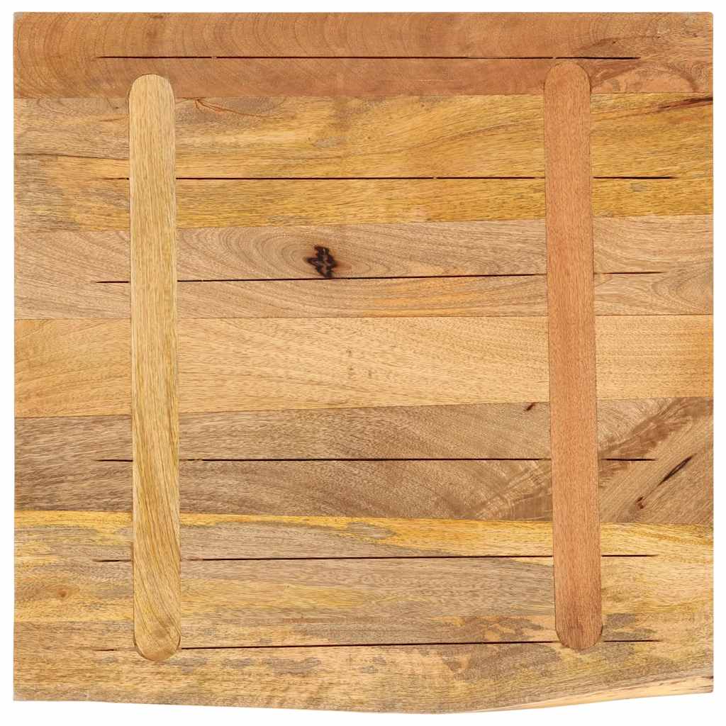 Wandregal 40x20x2,5 cm Rechteckig Massivholz Akazie Baumkante