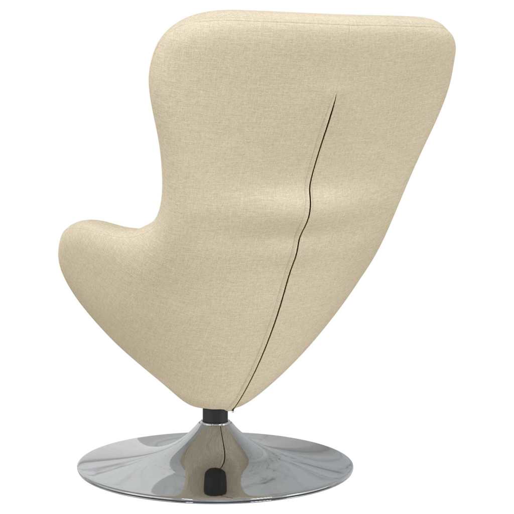 Eiersessel Hellgrau 63 x 73 x 90 cm Stoff