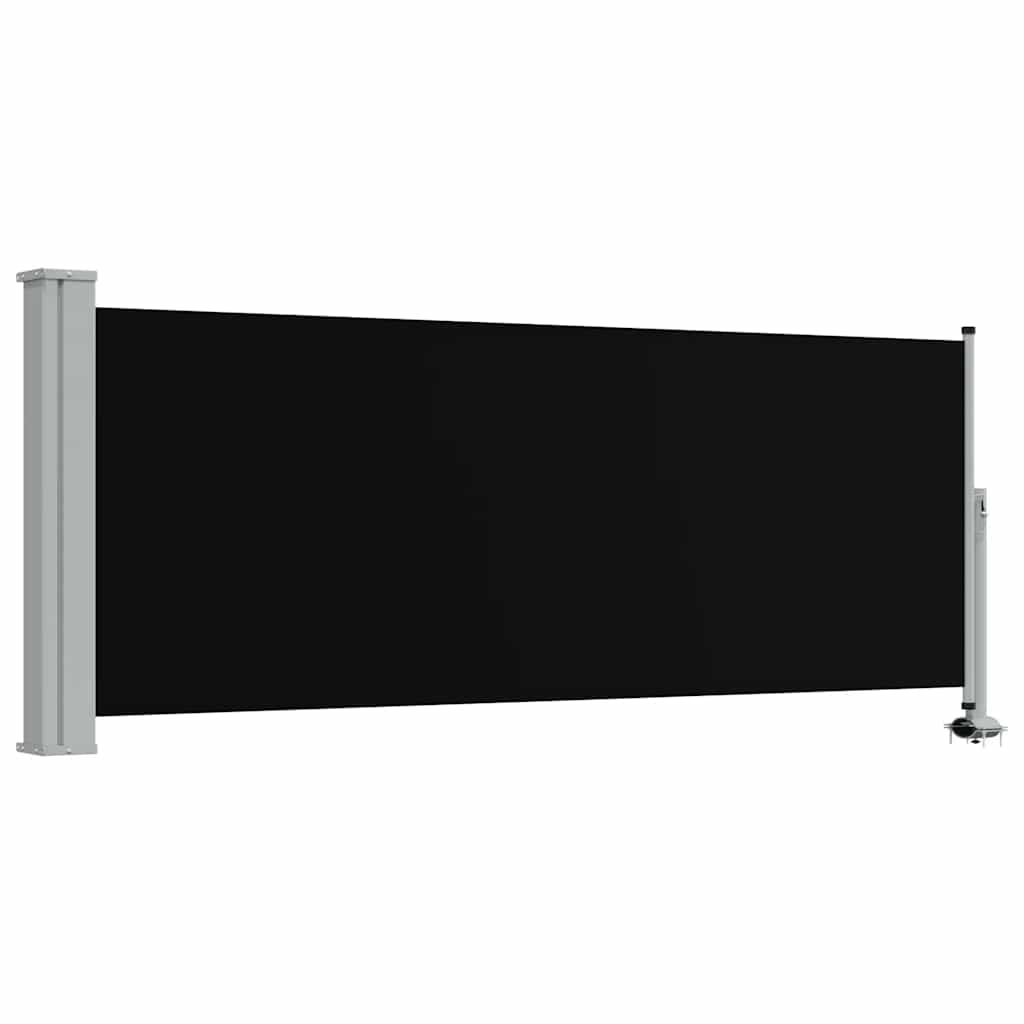 Seitenmarkise 60 x 300 cm 100% Polyester Eisen Stahl