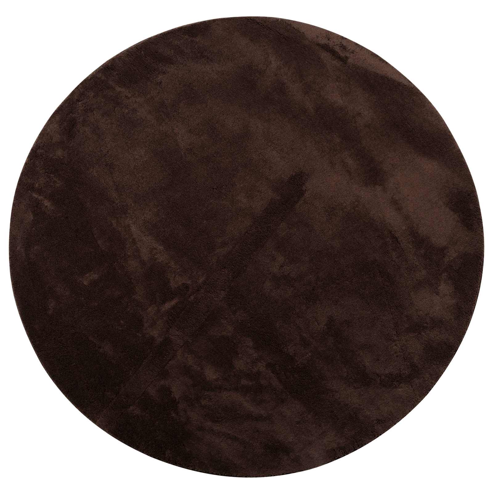 Teppich HUARTE Kurzflor Weich und Waschbar Anthrazit 60x110 cm