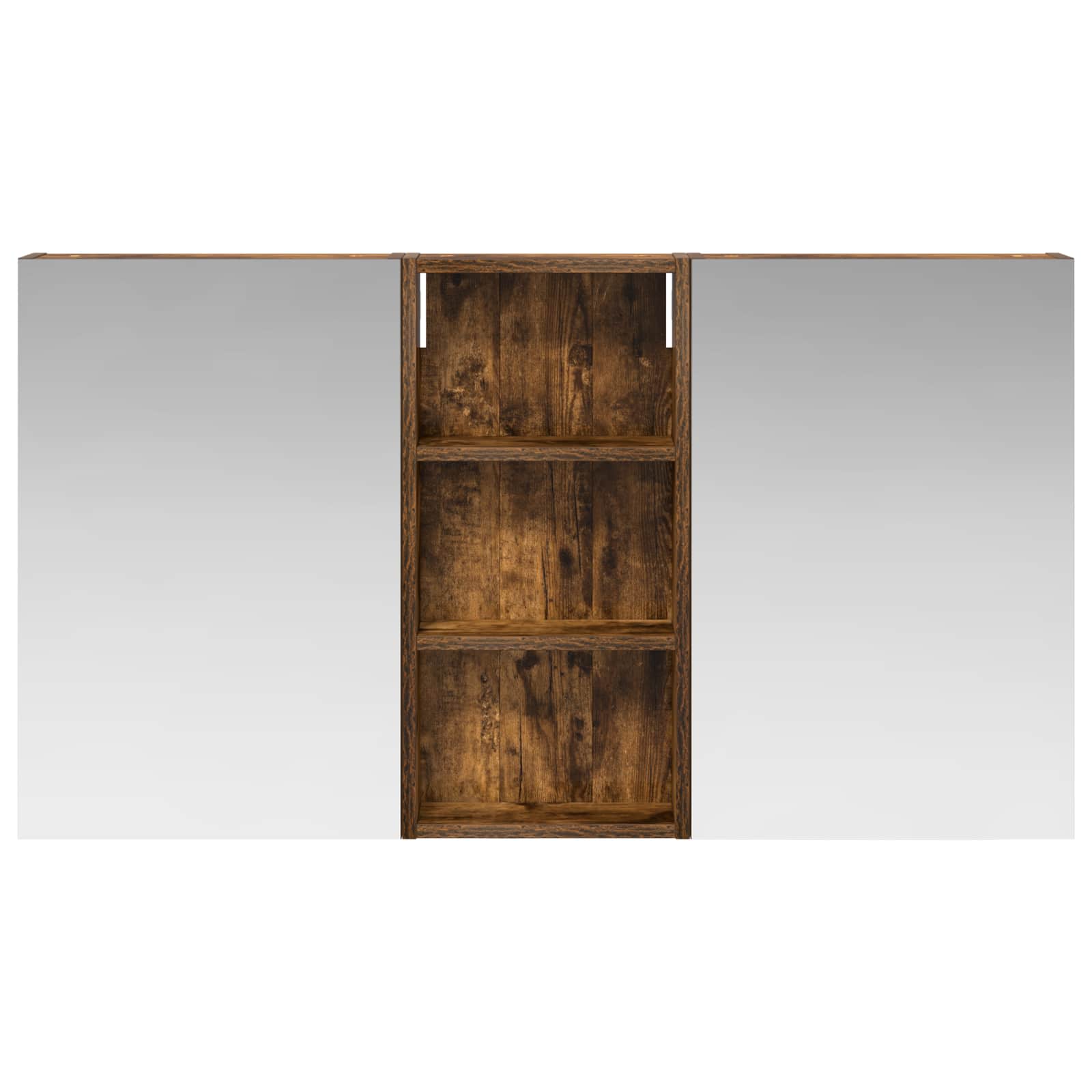 Badezimmerschrank-Set 3 pcs 80 x 10,5 x 50 cm Holzwerkstoff