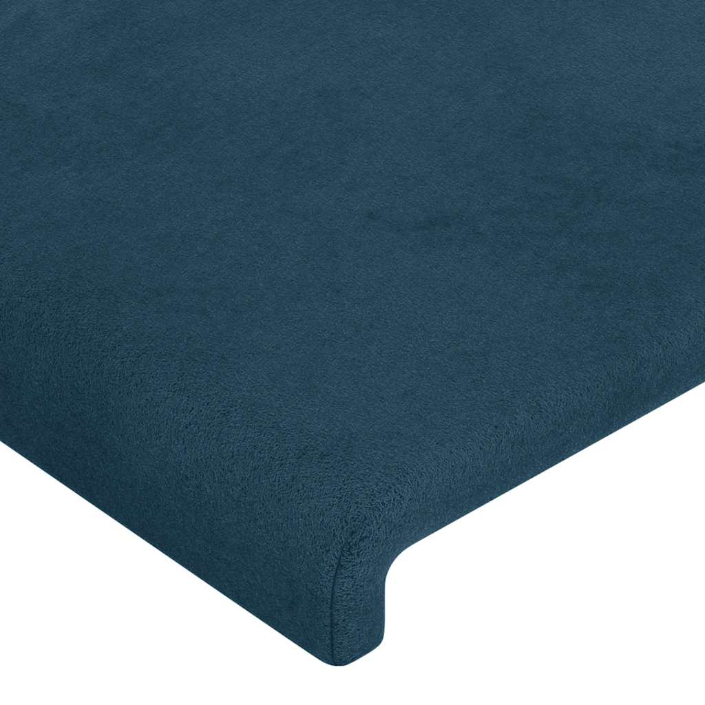 Kopfteil Hellgrau 80x5x118/128 cm Samt