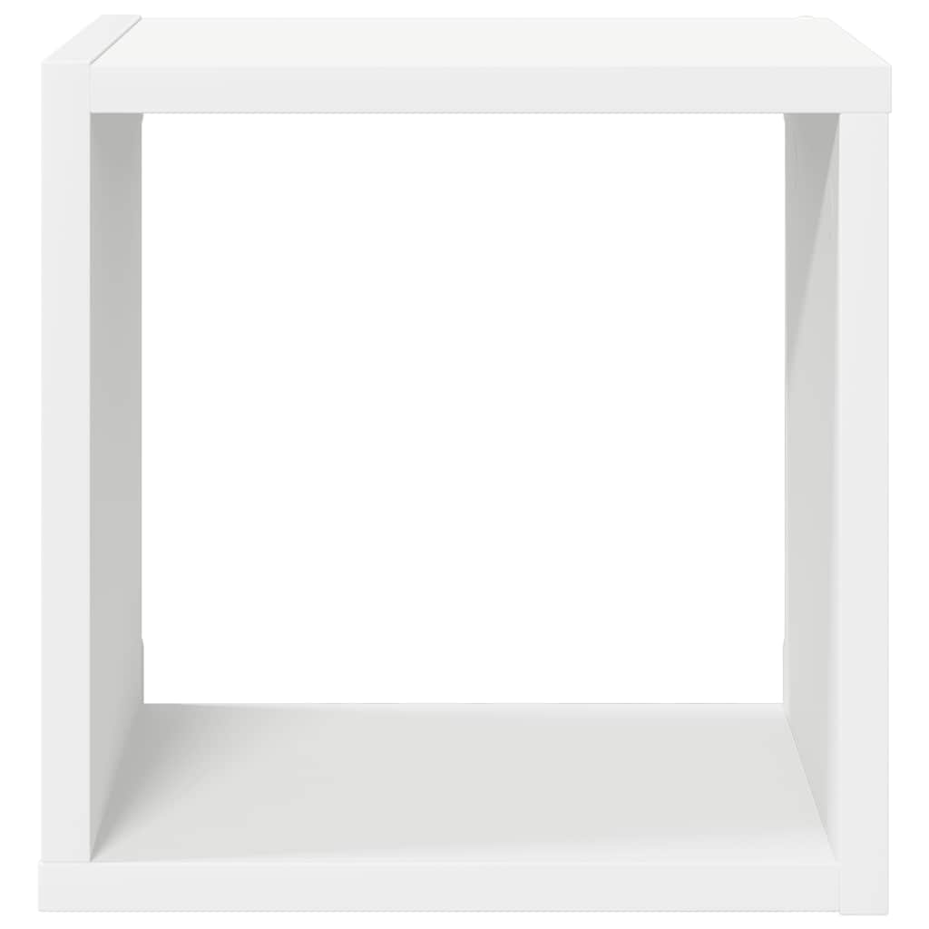 Würfelregale 2 Stk. Weiß 30x15x30 cm