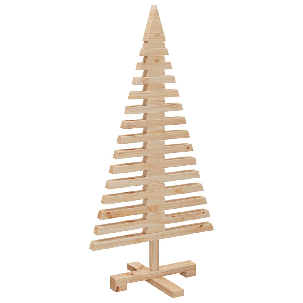 Weihnachtsbaum Holz zum Schmücken 60 cm Massivholz Kiefer