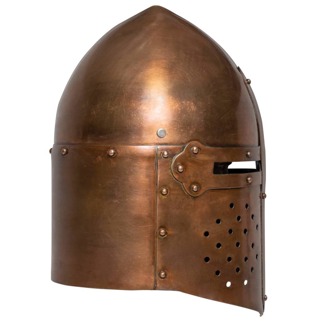 Preußische Pickelhaube Antik Replik für LARP Schwarz Stahl