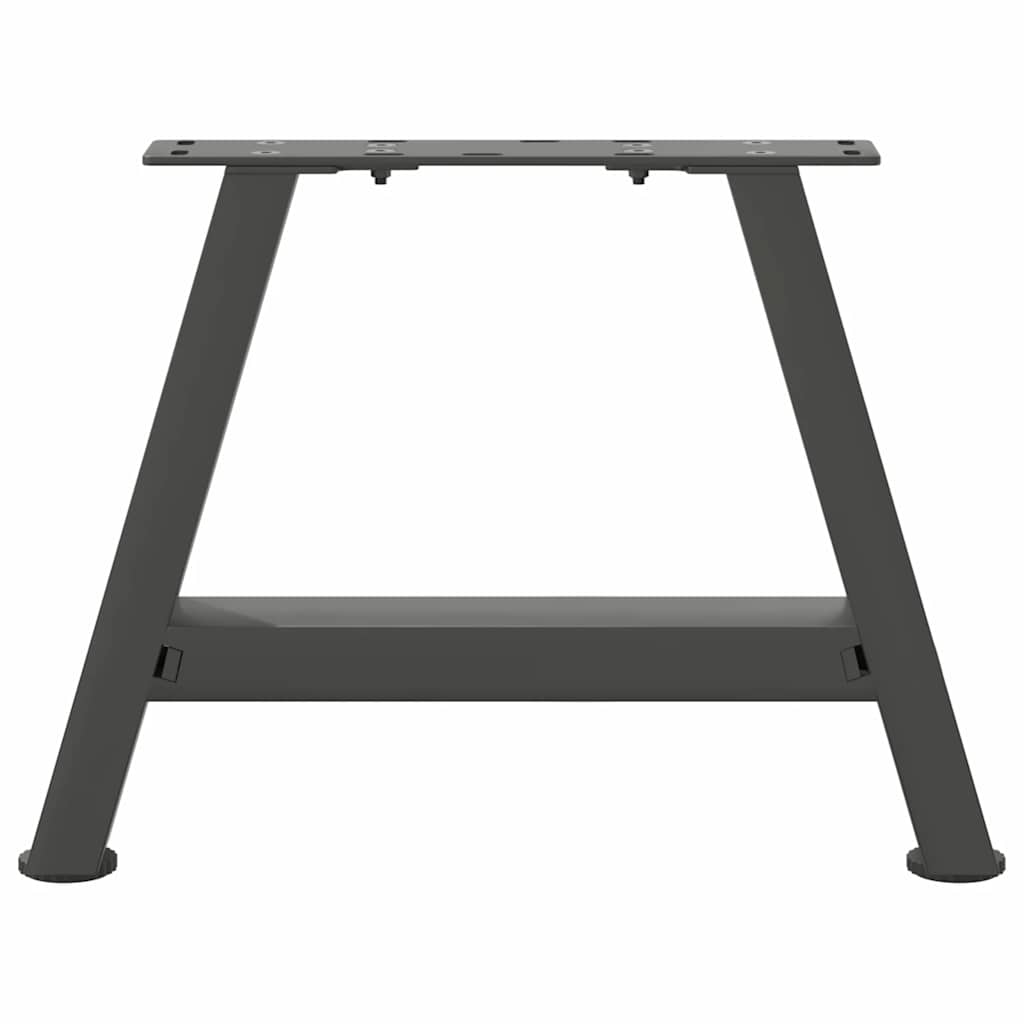 Couchtischbeine A-Form 2 Stk. 30x(30-31) cm Stahl