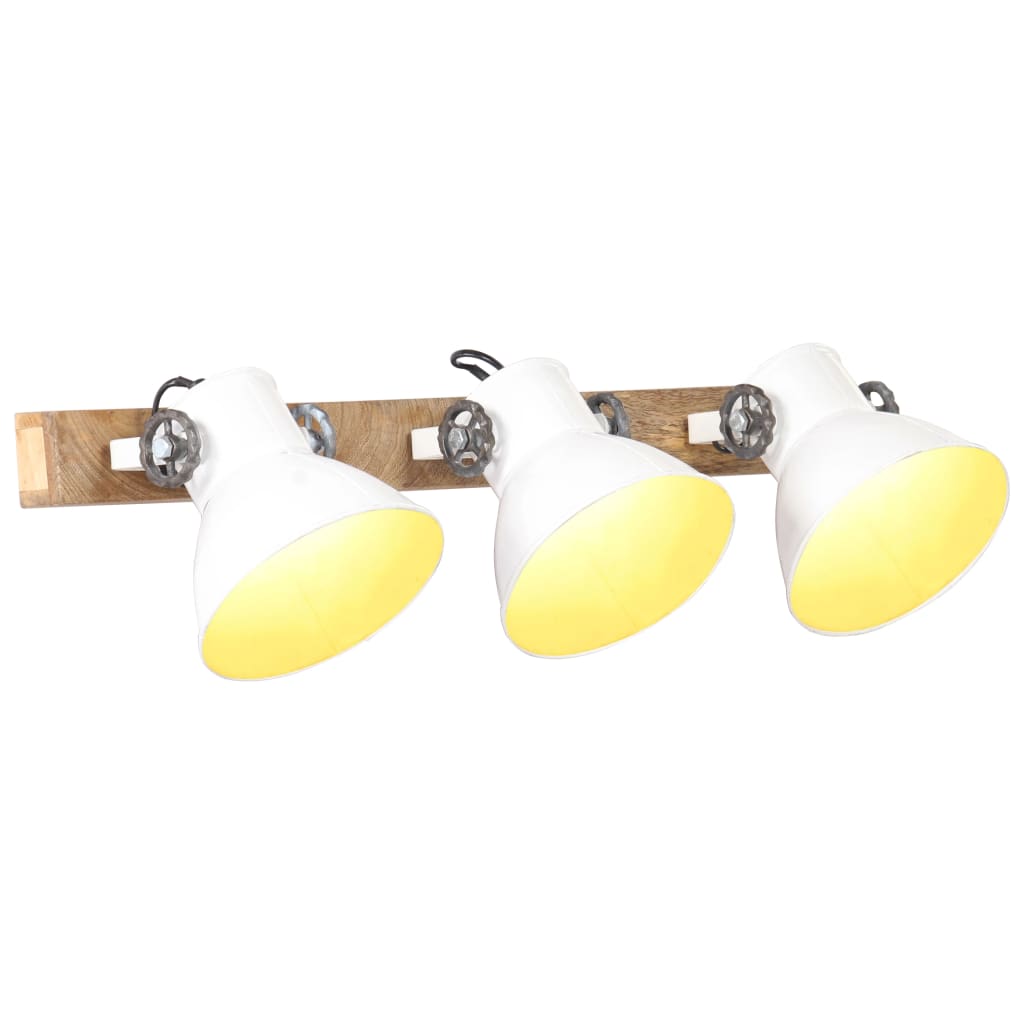Wandlampe Industriestil Silbern 45x25 cm E27