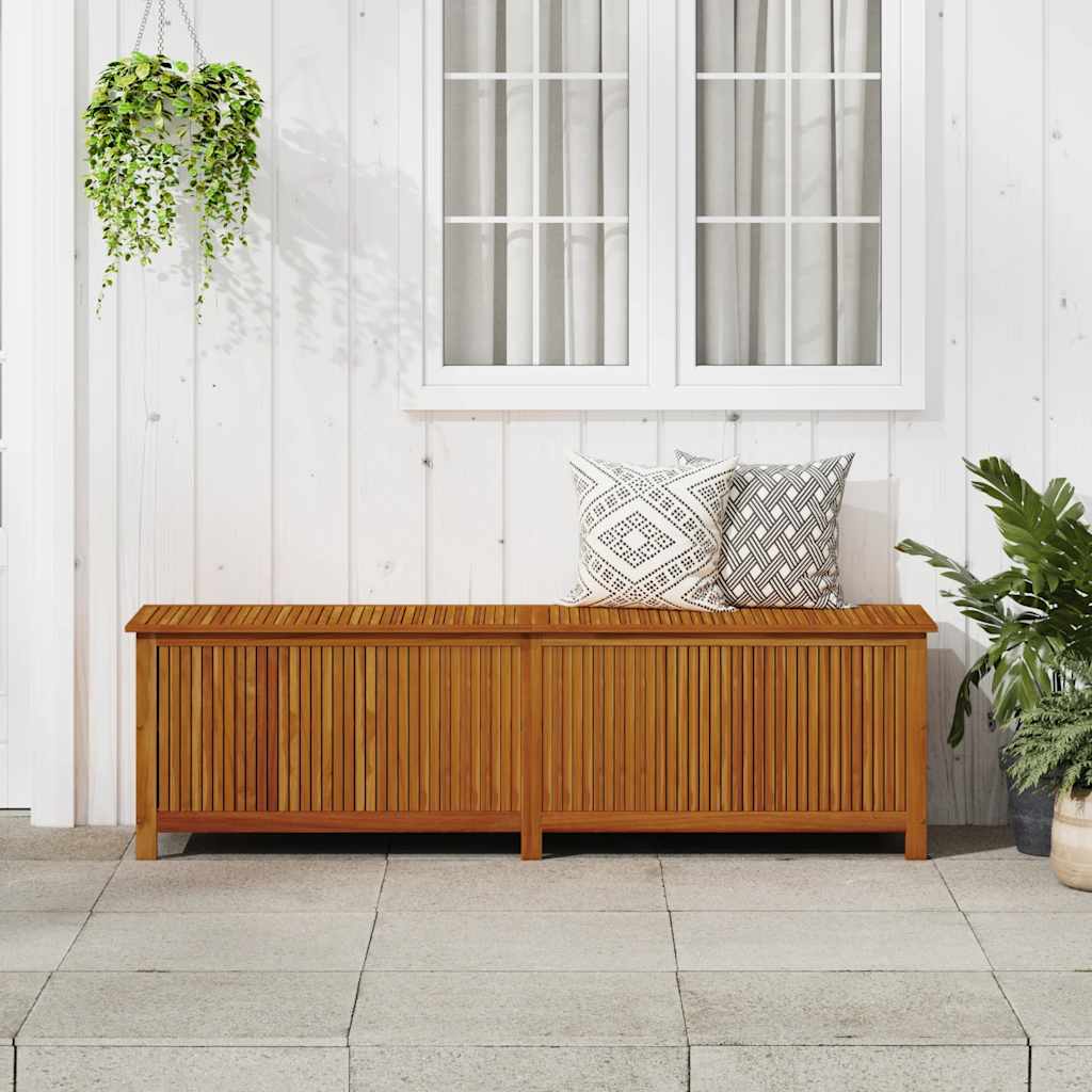 Gartenbox 90x50x58 cm Massivholz Akazie