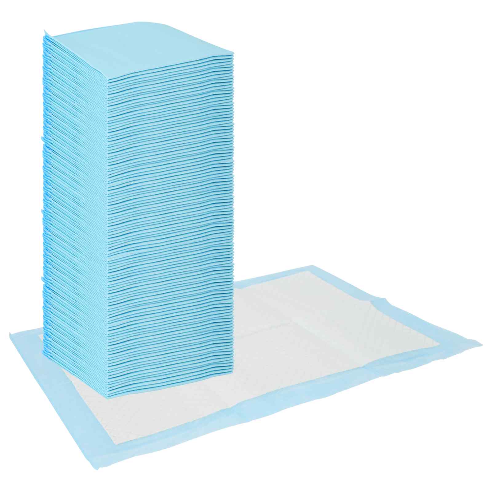 Vliesstoff Haustier Trainingspad 50 pcs Blau und Weiß