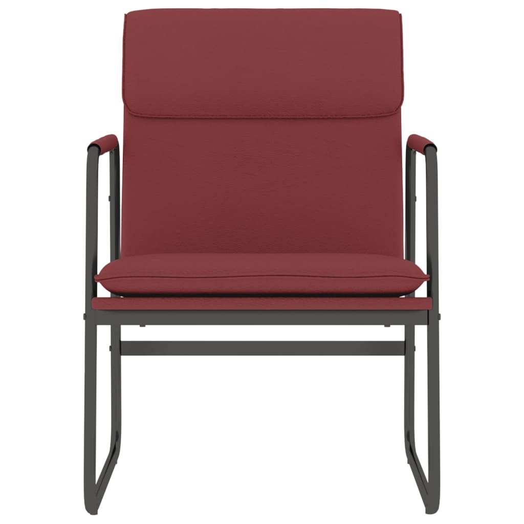 Loungesessel Grau 55x64x80 cm Kunstleder