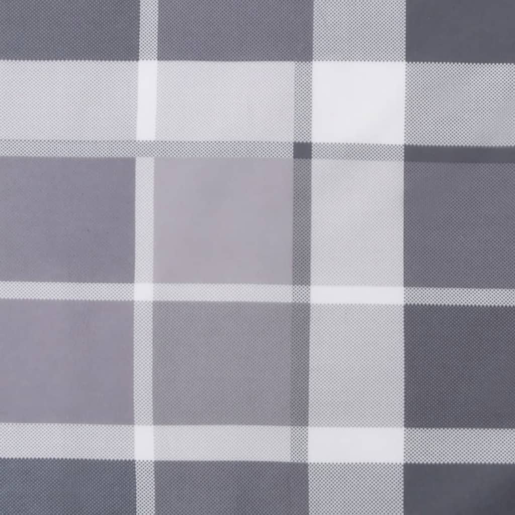 Palettenkissen 50x50x12 cm Grau Stoff