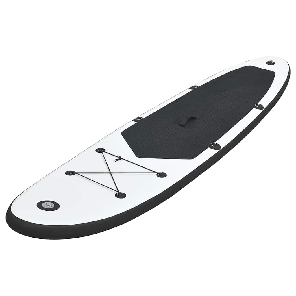 Stand Up Paddle Board SUP Aufblasbar Rot und Weiß