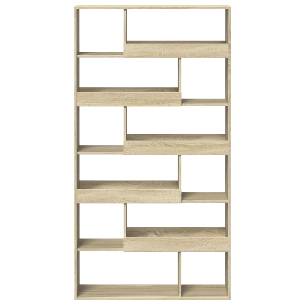 Bücherregal Räuchereiche 100x33x156,5 cm Holzwerkstoff