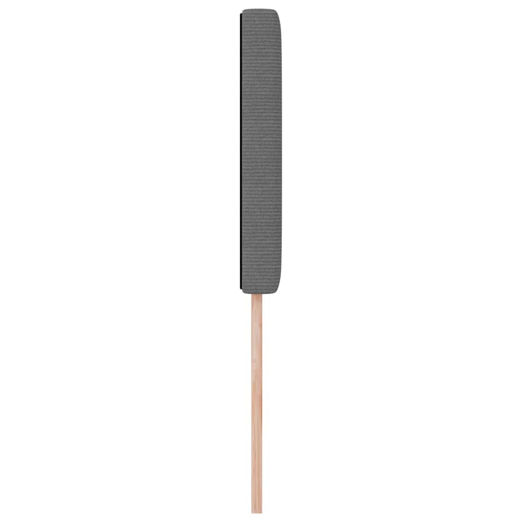 Kopfteil Hellgrau 80 cm Cordstoff