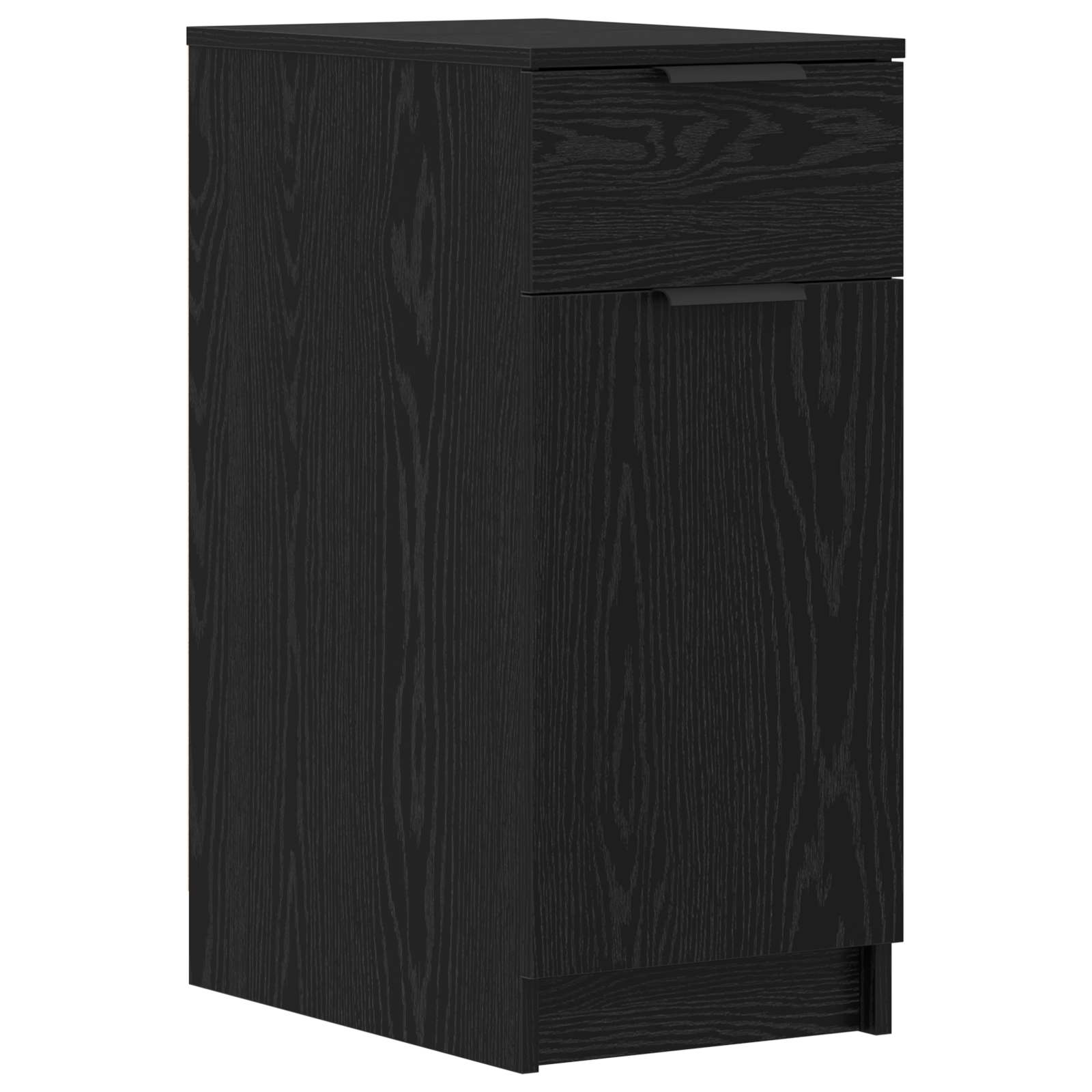 Schreibtisch mit Beistellschrank Weiß Holzwerkstoff