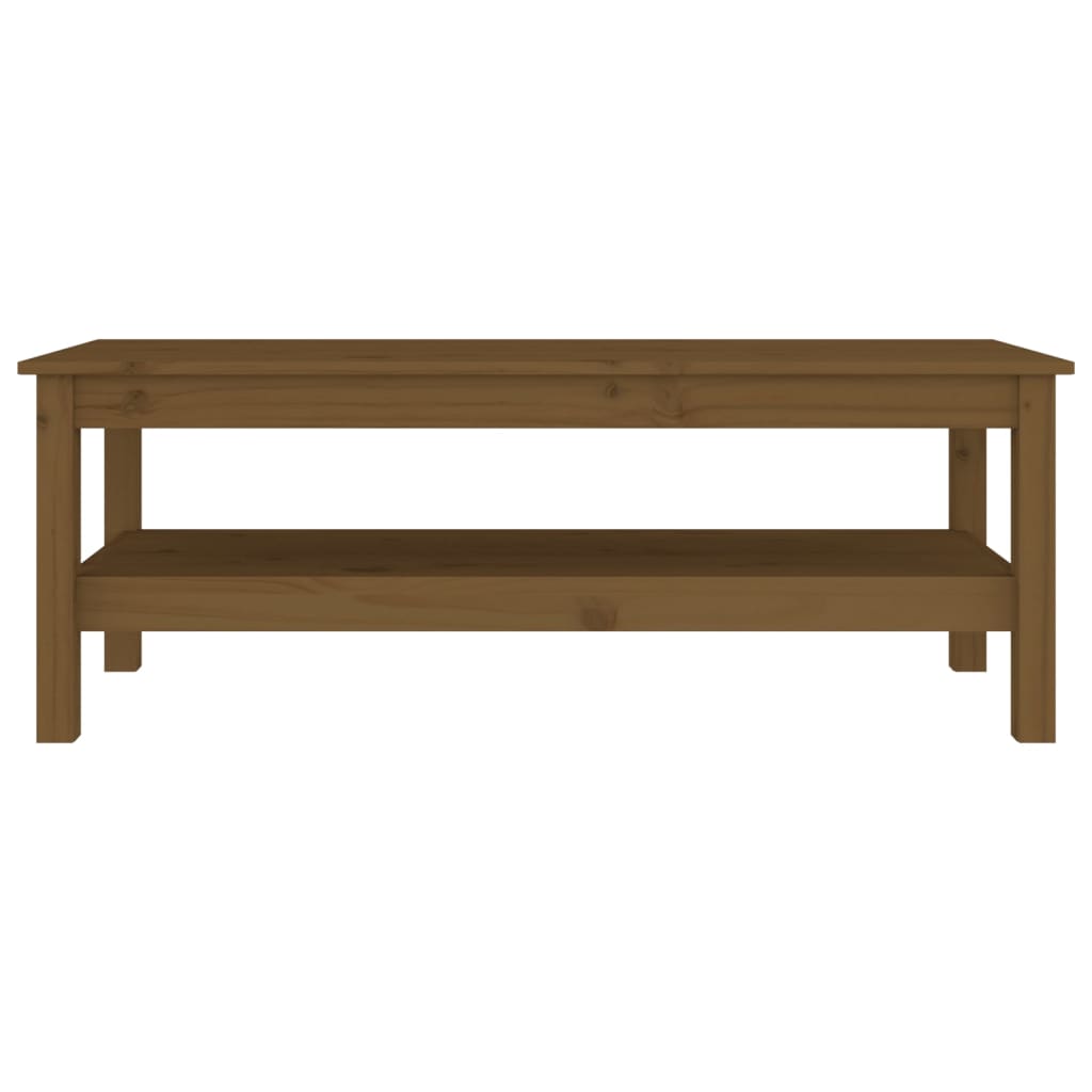Couchtisch 45 x 45 x 40 cm Massivholz Kiefer