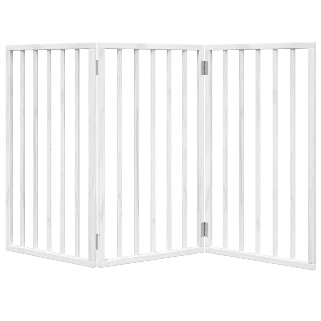 Hundegitter Faltbar 3 Paneele 150 cm Pappelholz