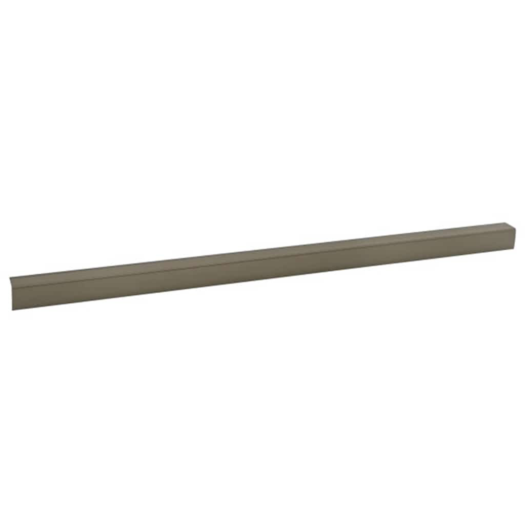 Treppenkantenprofile in L-Form 15 Stk. Aluminium 90 cm Silbern