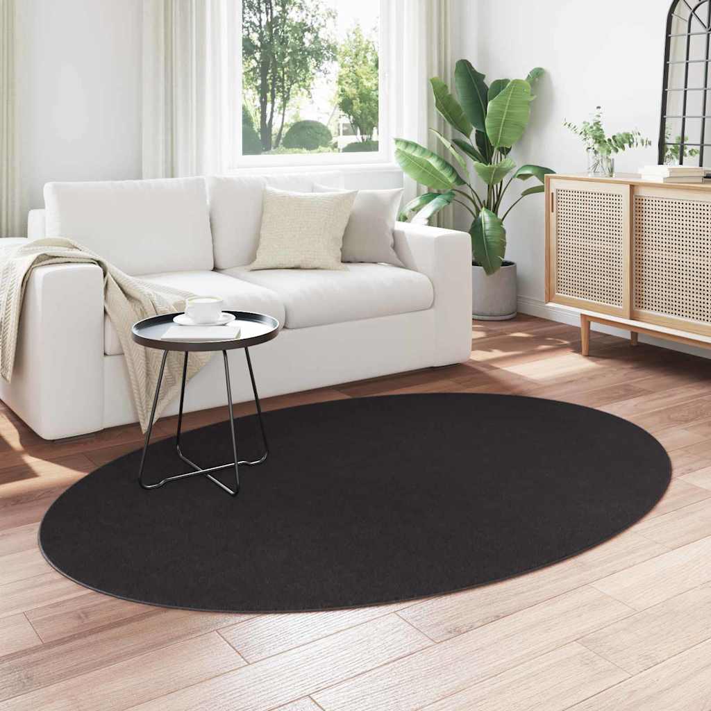 Bereichsteppiche HUARTE Anthrazit 100 x 200 cm 100 %Polyester