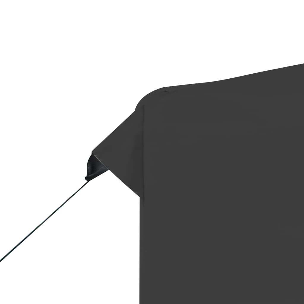Profi-Partyzelt Faltbar mit Wänden Aluminium 3×3m Weiß