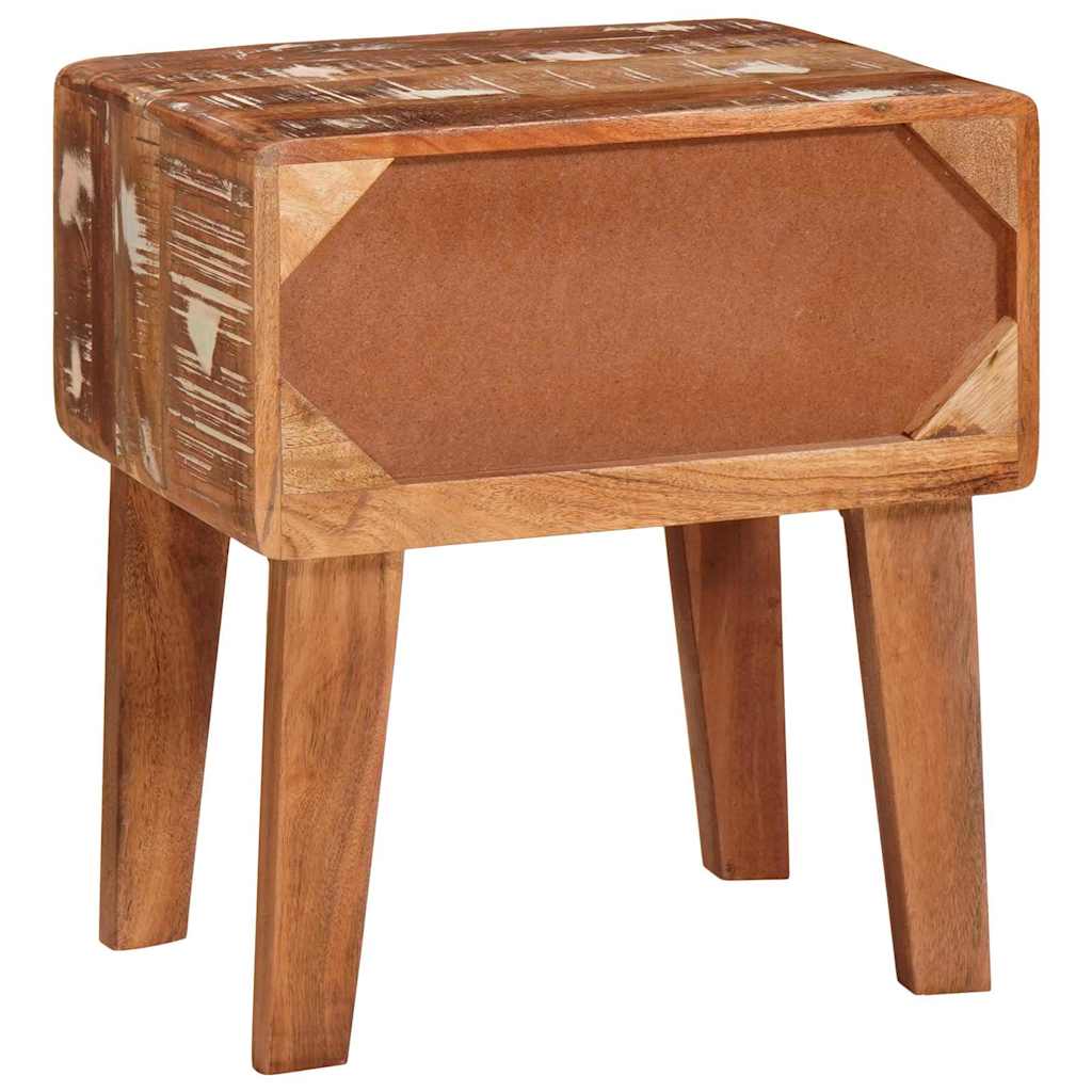Beistelltisch Braun 40 x 32 x 46 cm Massivholz Mango