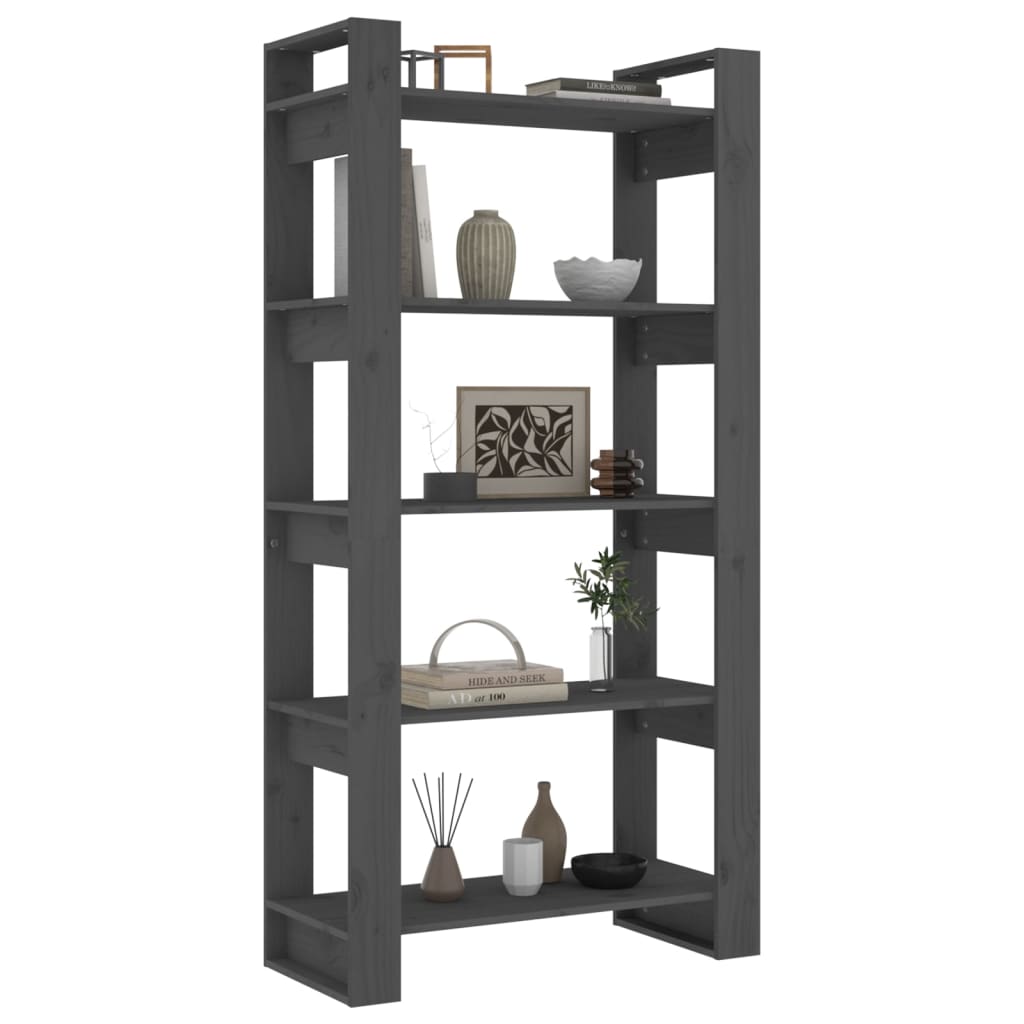 Bücherregal/Raumteiler 41x35x57 cm Massivholz Kiefer