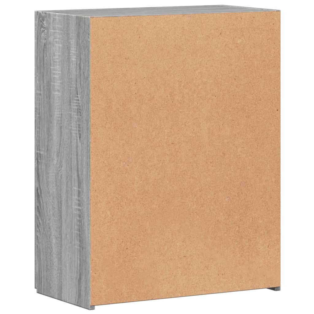 Aktenschrank Weiß 60x32x153 cm Holzwerkstoff