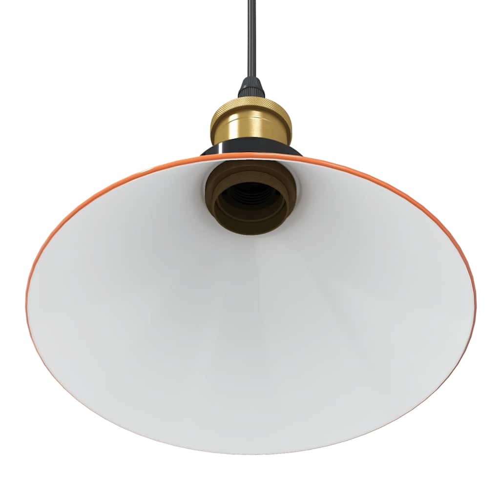 Pendelleuchte Höhenverstellbar E27 Schwarz Glänzend Ø 22 cm