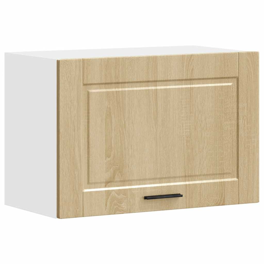 Herdumbauschränke 2 Stk. Porto Weiß Holzwerkstoff