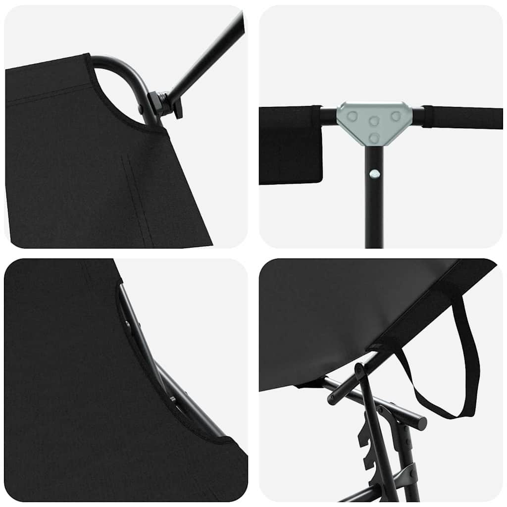Klappbare Sonnenliege Blau 190 x 57 x 81 cm Oxford