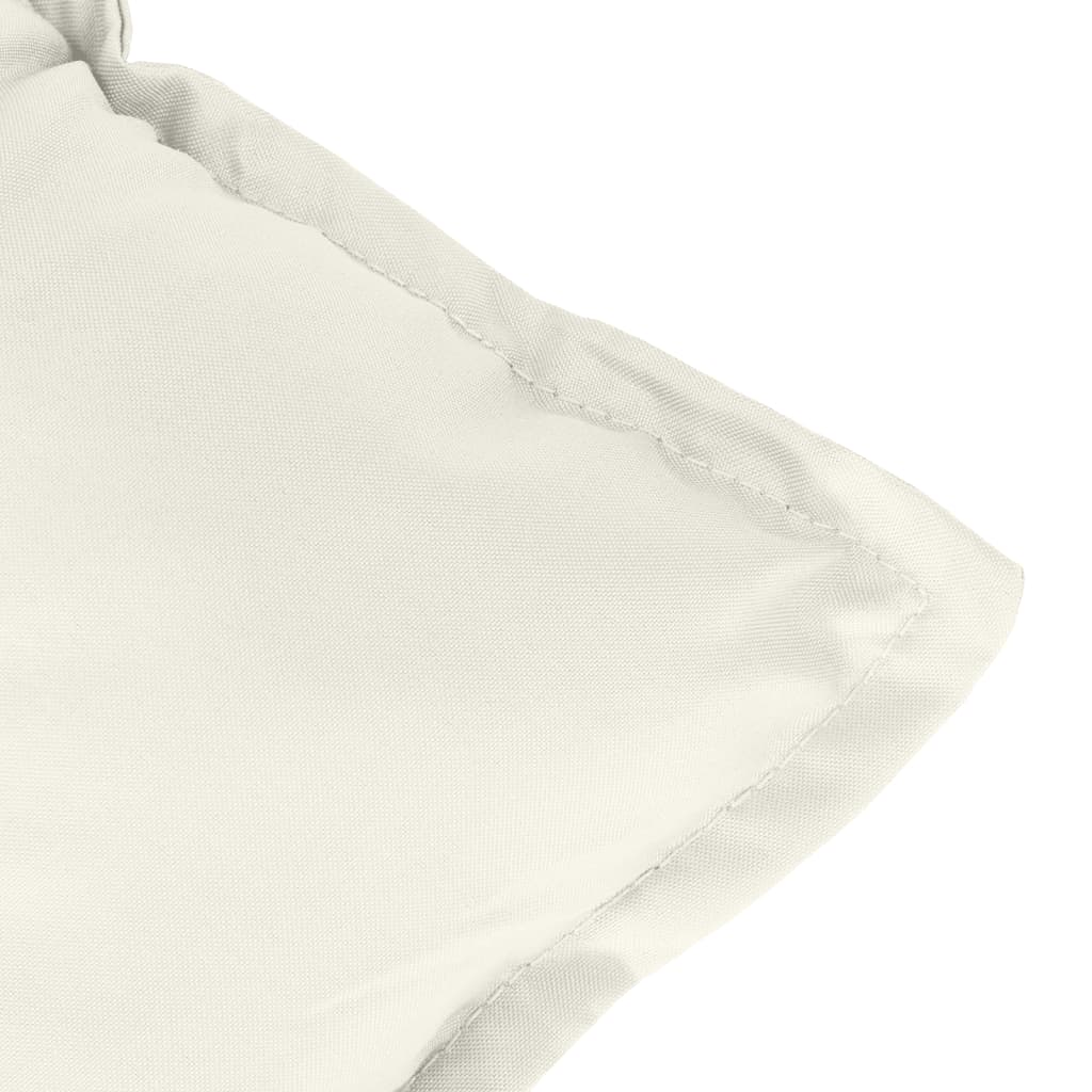 Gartenbank-Auflagen 2 Stk. Melange Anthrazit 100x50x7 cm Stoff