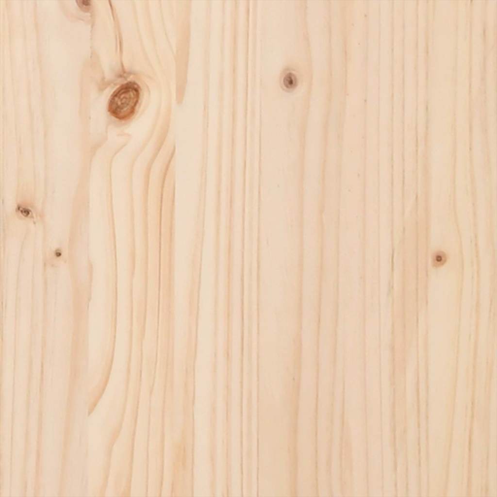 Bettgestell mit gepolstertem Kopfteil Braun 200 x 200 cm