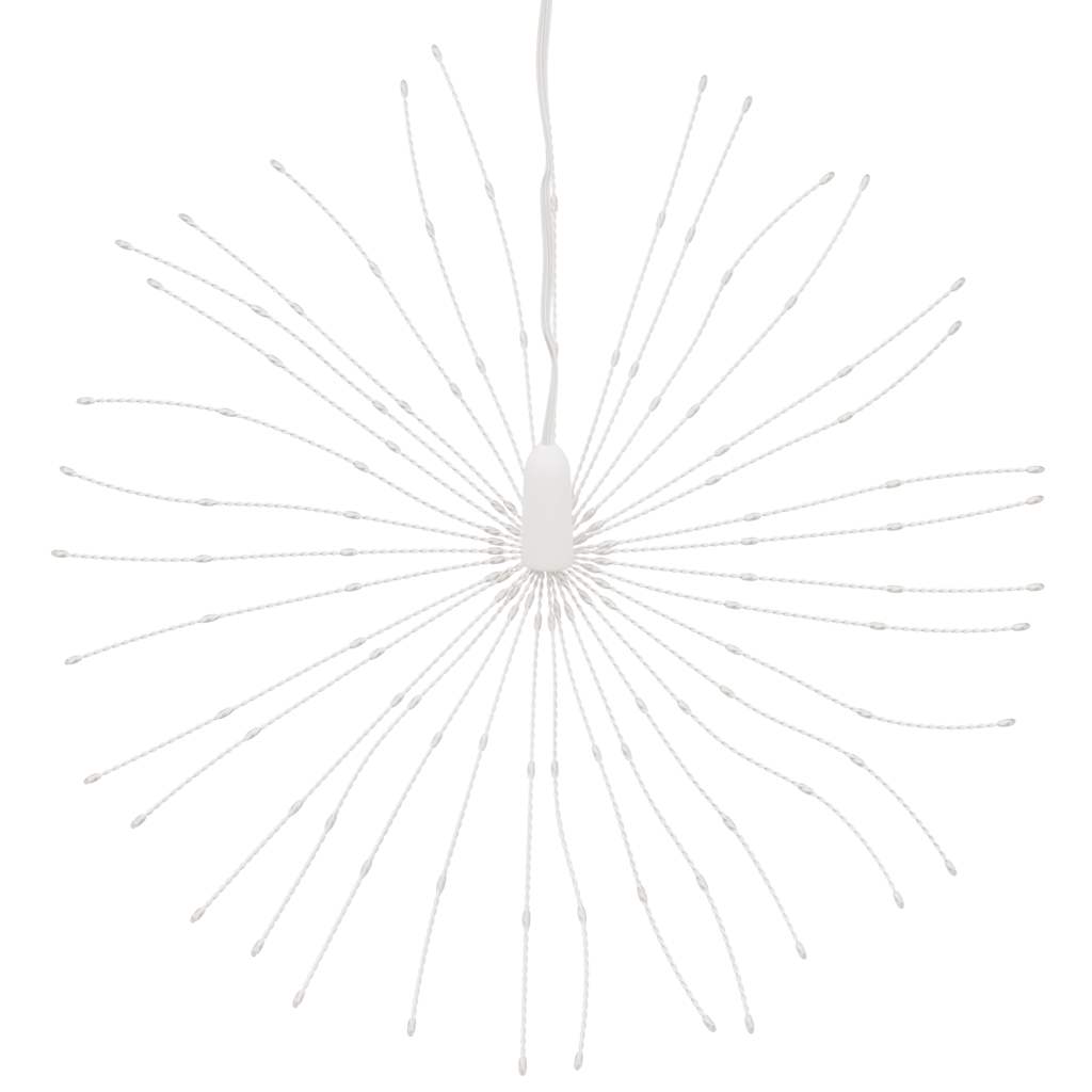 Weihnachtsbeleuchtung Feuerwerk 140 LEDs Warmweiß 17 cm