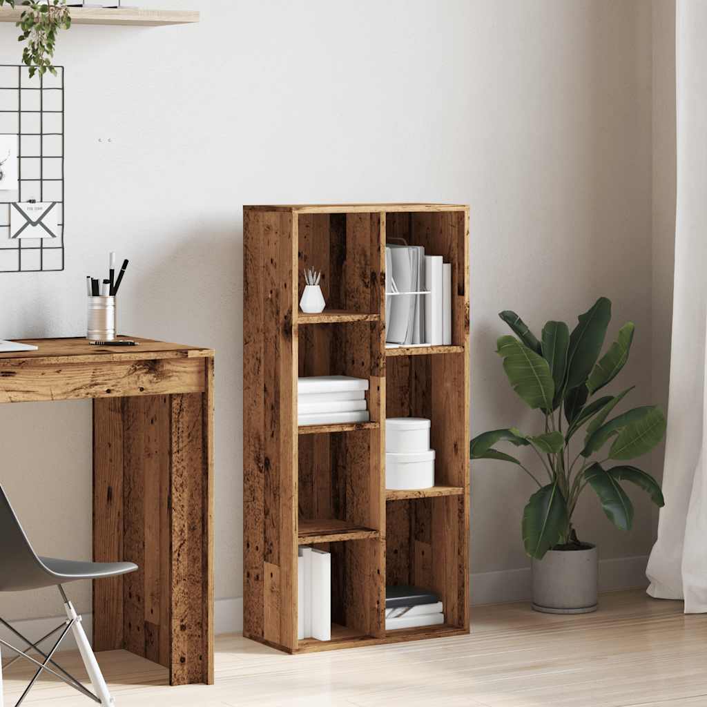 Bücherregal Weiß 50×25×106 cm Holzwerkstoff