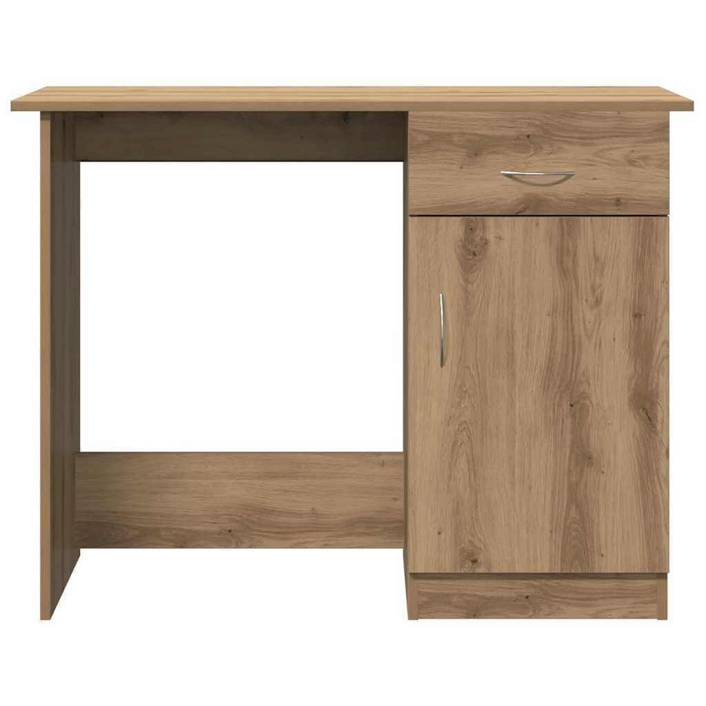 Schreibtisch Weiß 100×50×76 cm Holzwerkstoff