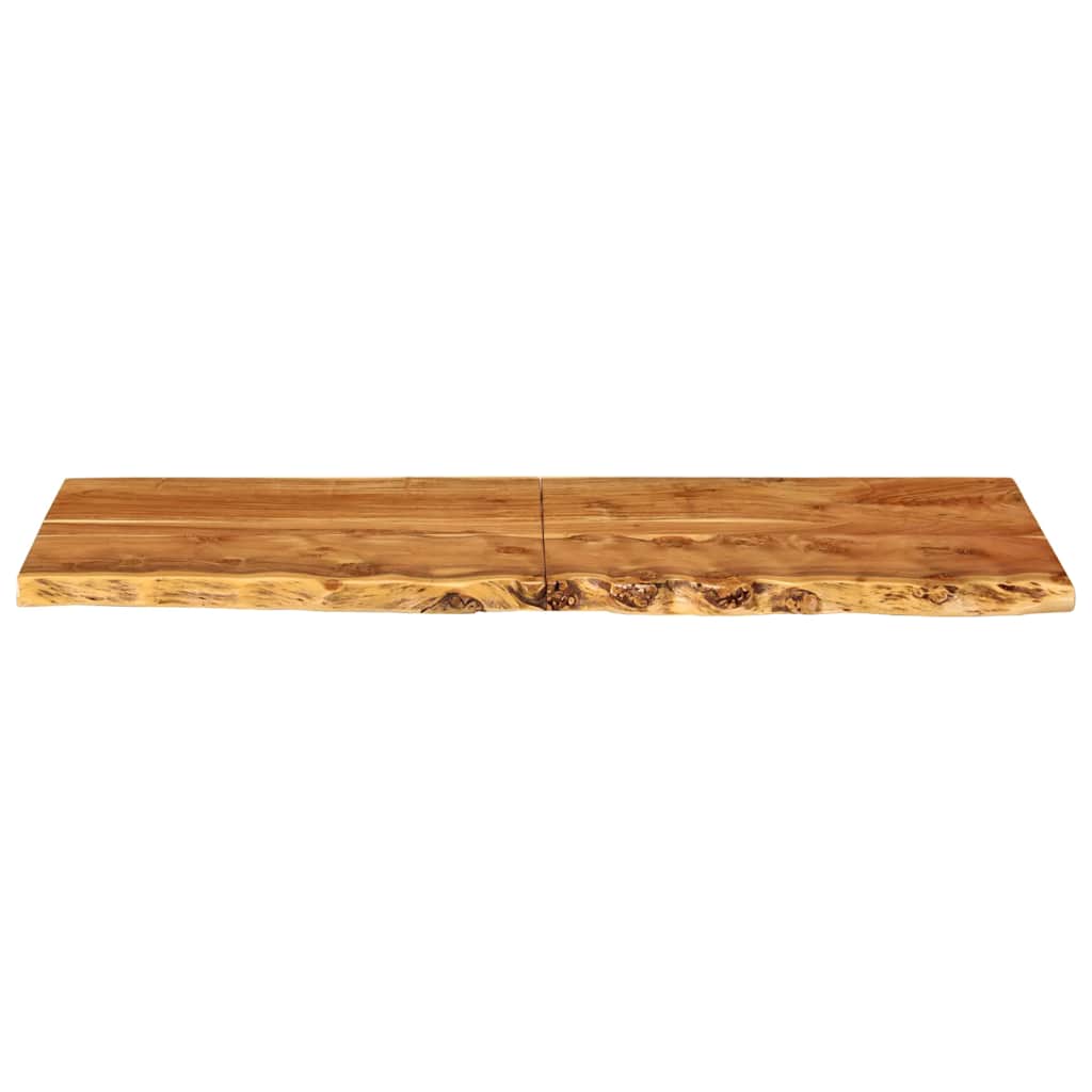 Badezimmer-Waschtischplatte Massivholz Akazie 100x52x2,5 cm