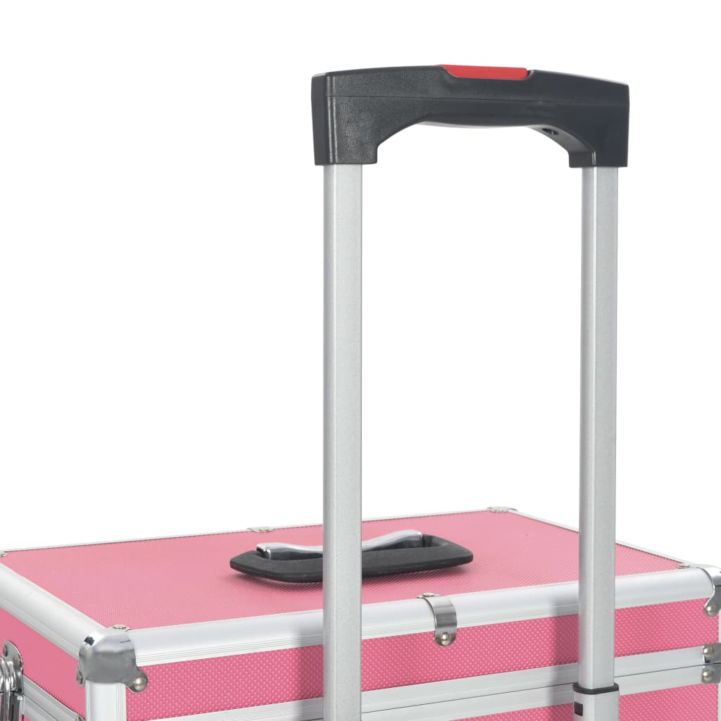 Kosmetikkoffer Aluminium Schwarz
