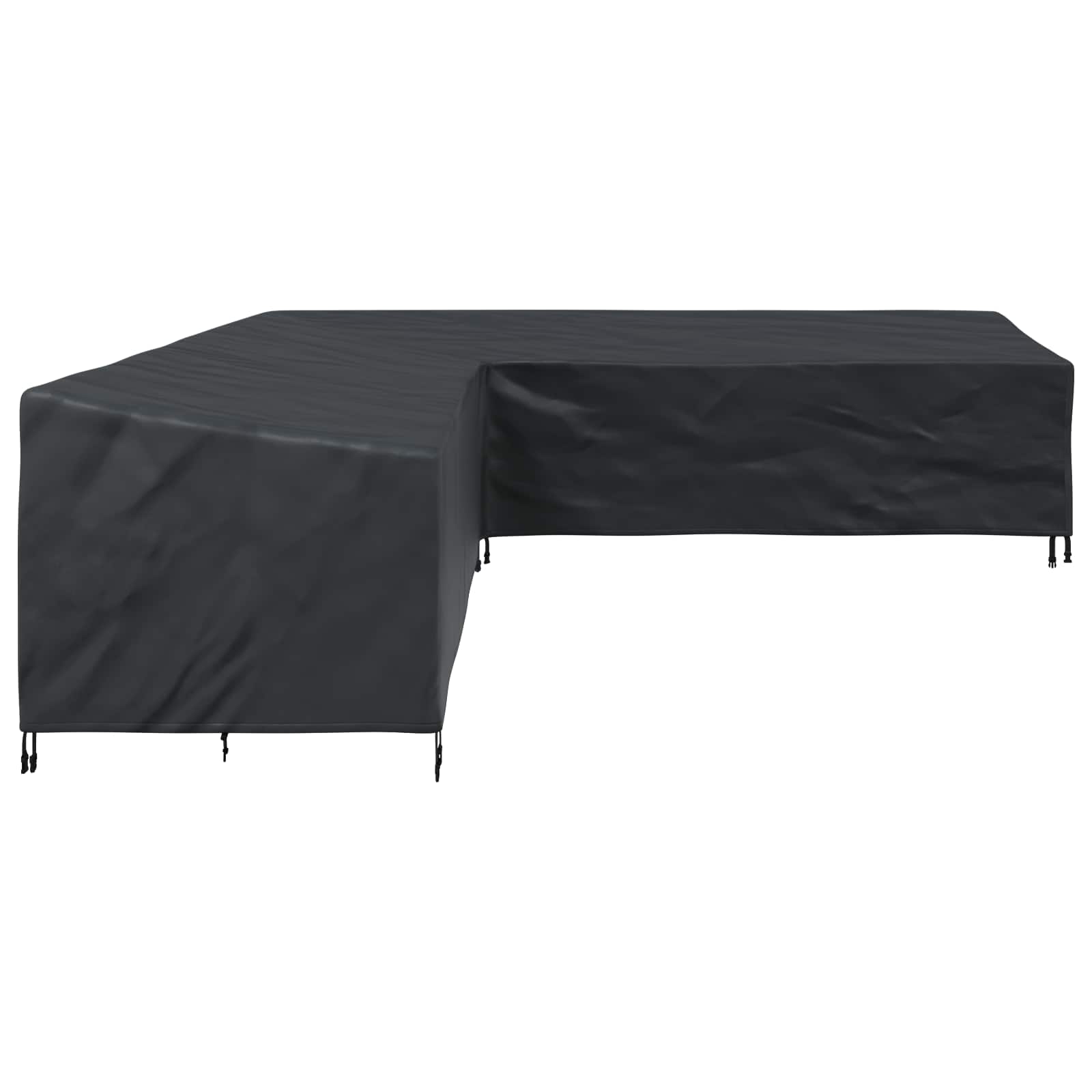 Möbelbezug Schwarz 235 x 235 x 85 cm 210D Oxford Stoff