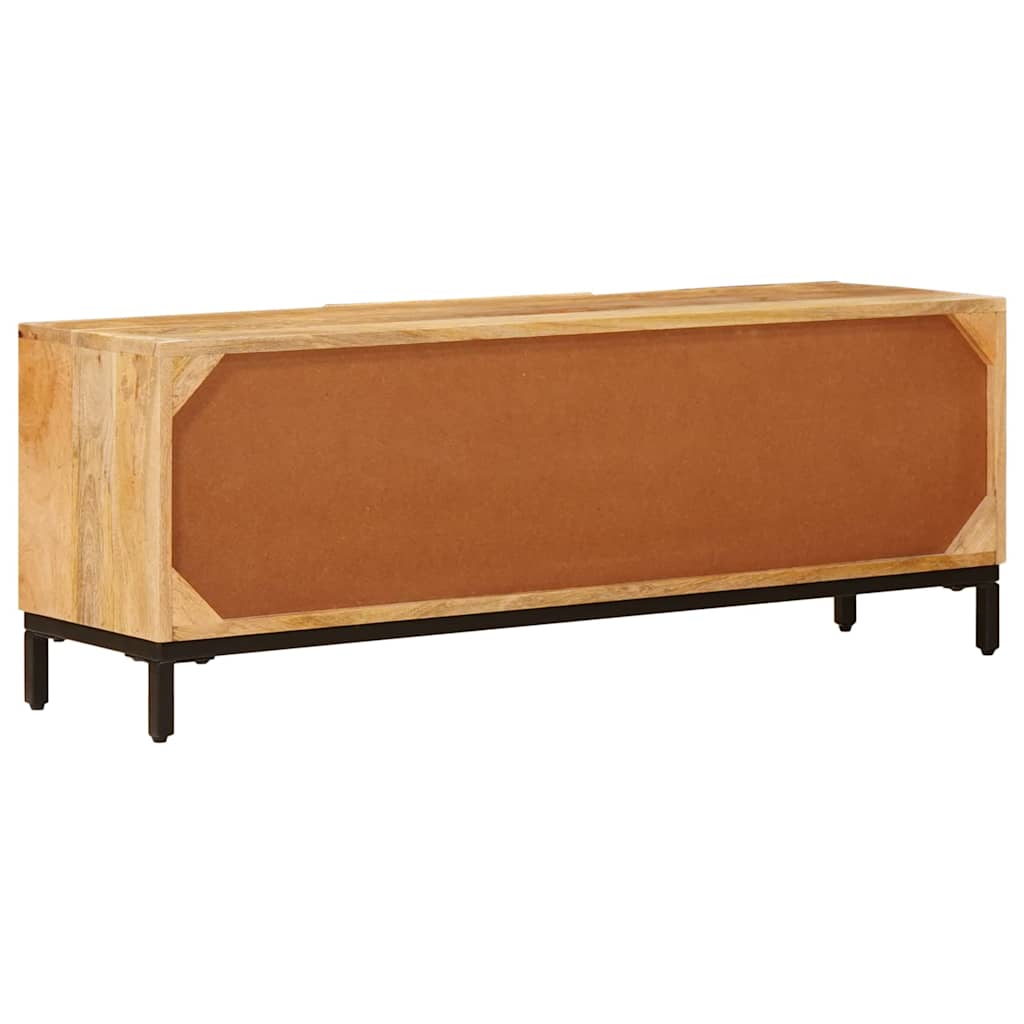 TV-Schrank 145x30x41 cm Massivholz Mango