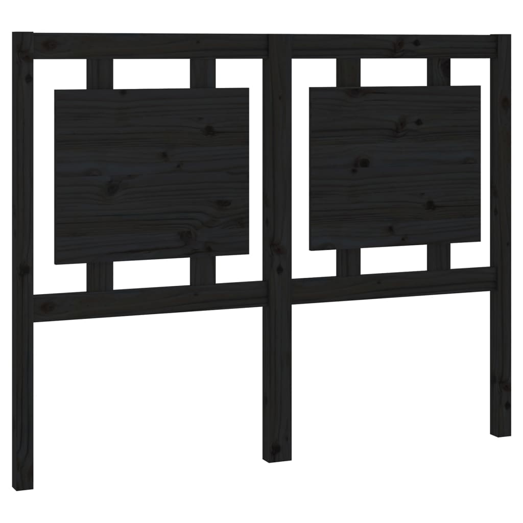 Kopfteil Grau 80,5x4x100 cm Massivholz Kiefer