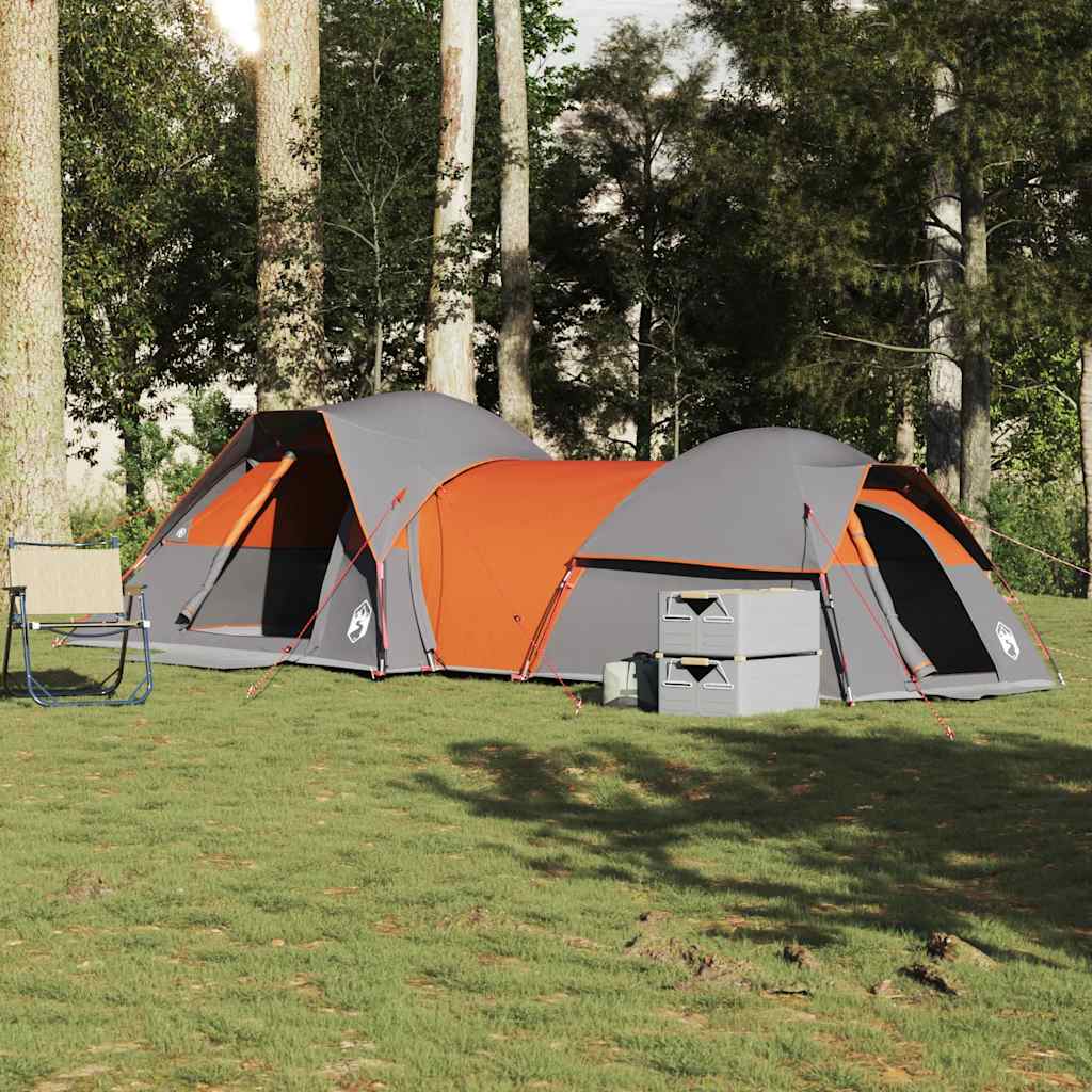 Campingzelt 5 Personen Grün Wasserdicht