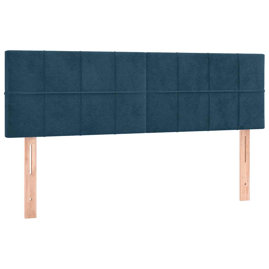 Kopfteil Hellgrau 80x5x118/128 cm Samt