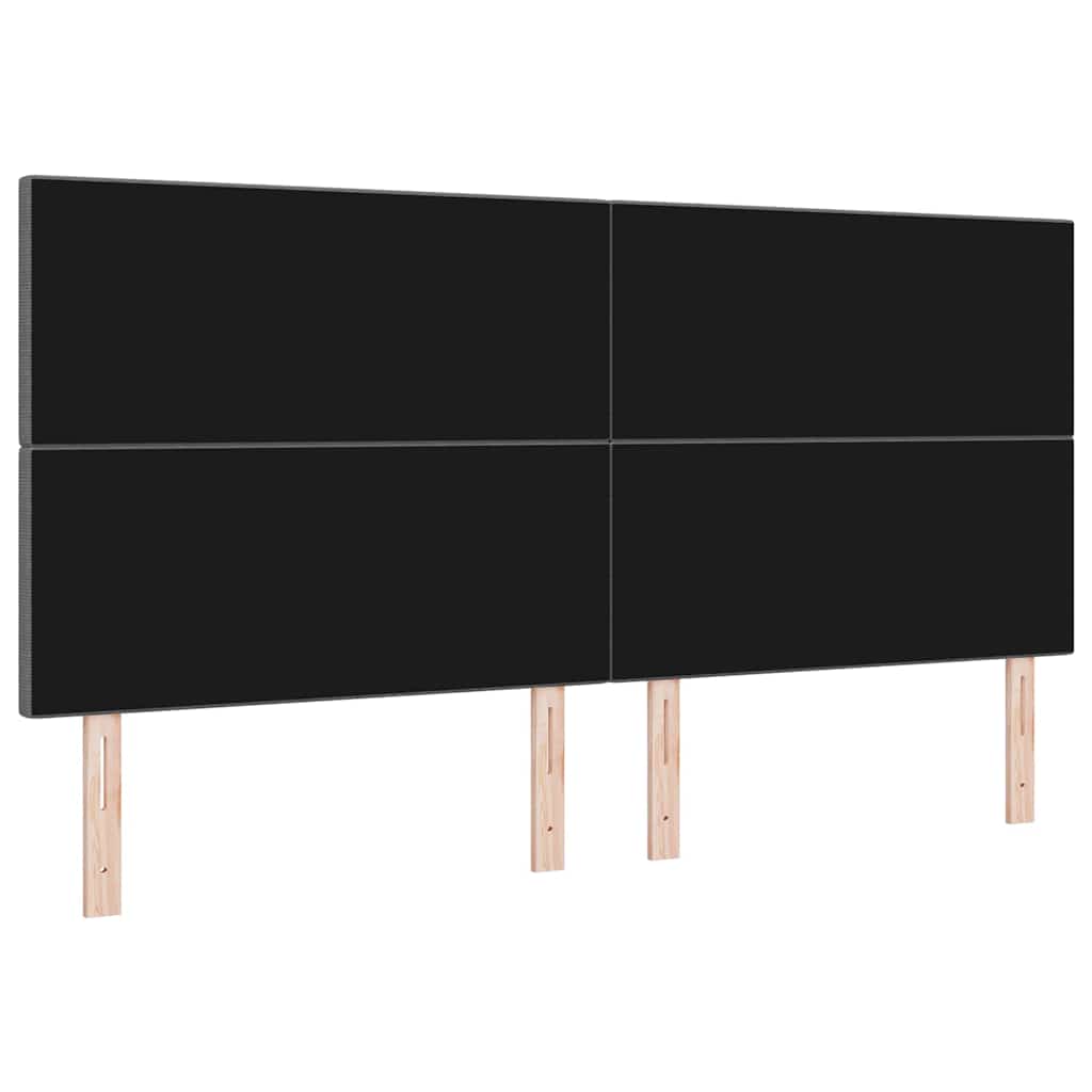 Kopfteil Hellgrau 80 cm Cordstoff