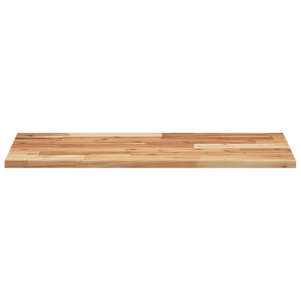 Tischplatte 40x20x2 cm Rechteckig Massivholz Akazie