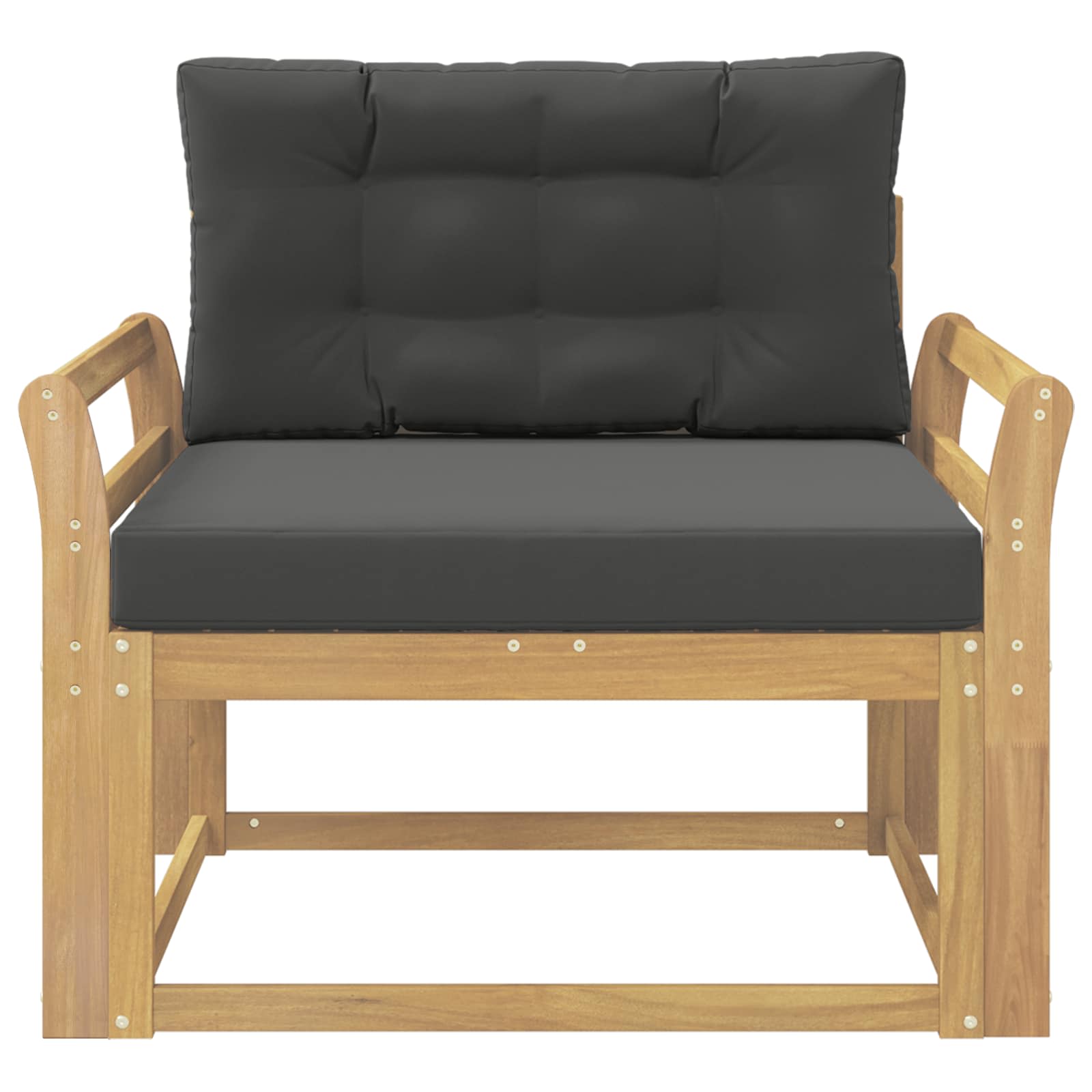 Outdoor Mittelsofa Natur